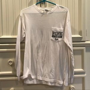 PINK Basic White Long Sleeve